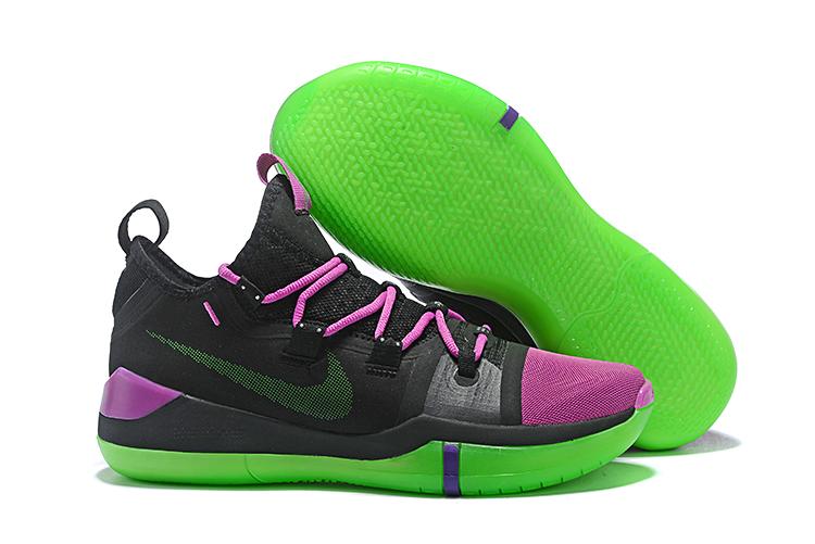 Purple Black Green Logo - Nike Kobe AD Exodus Black Green Purple
