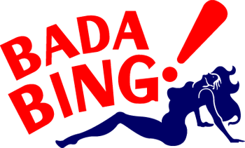 Red Bing Logo - Bada Bing logo