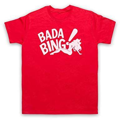 Red Bing Logo - Inspired Apparel Men's Flash Sale Inspired by Sopranos Bada Bing ...