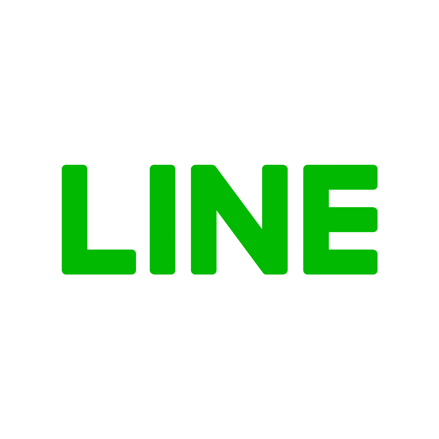 Square with Line Logo - LINE : Free Calls & Messages
