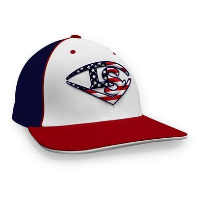 Louisville Slugger Diamond Logo - Louisville Slugger Stars & Stripes Flex Fit Hat: TRKRWUSA – Diamond ...