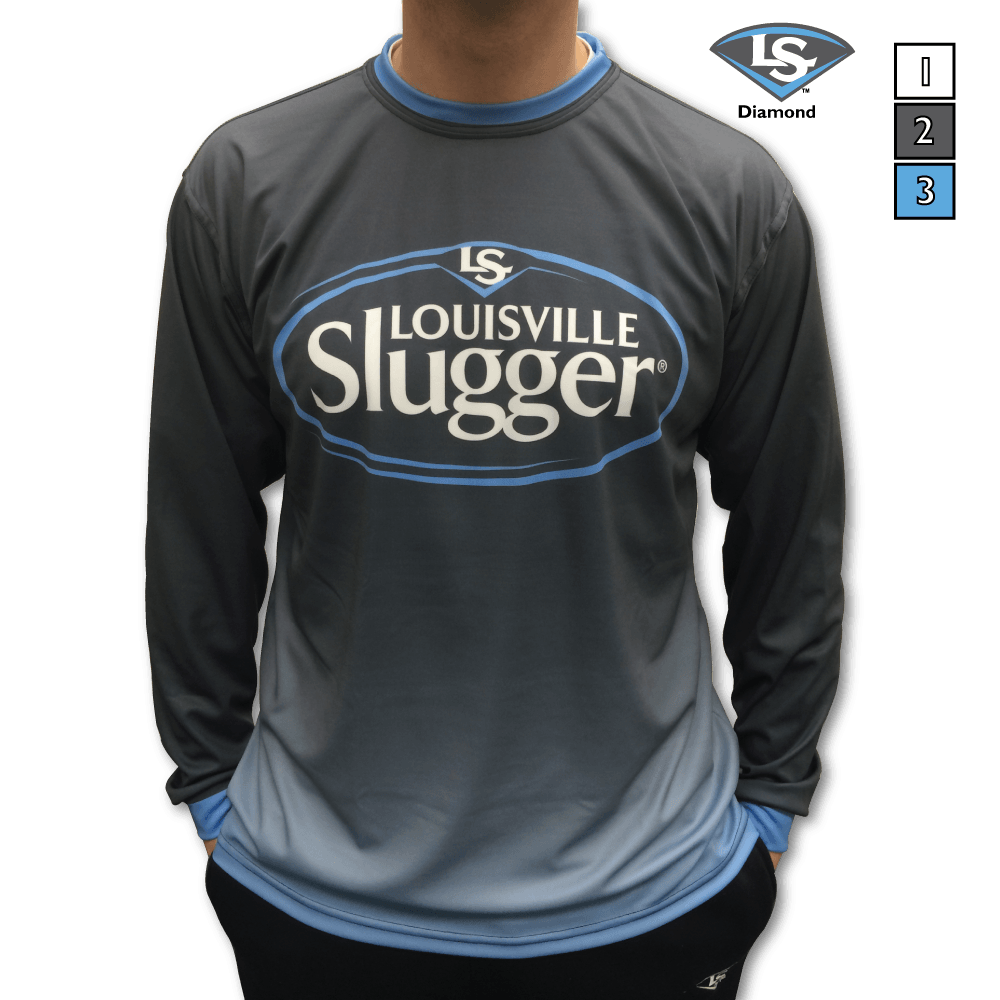 Louisville Slugger Diamond Logo - Louisville Slugger Long Sleeve Shirt