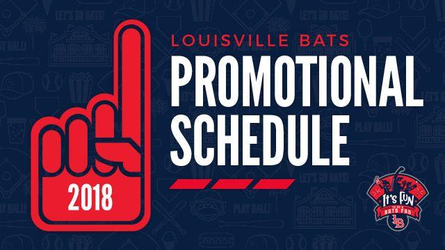 Louisville Slugger Diamond Logo - Bats announce 2018 promotional schedule | Louisville Bats News