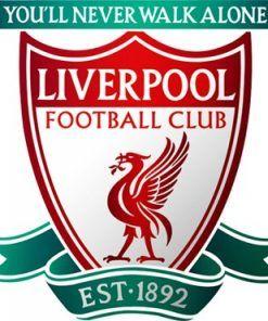 Liverpool Logo - Liverpool FC Football Match at Anfield Stadium