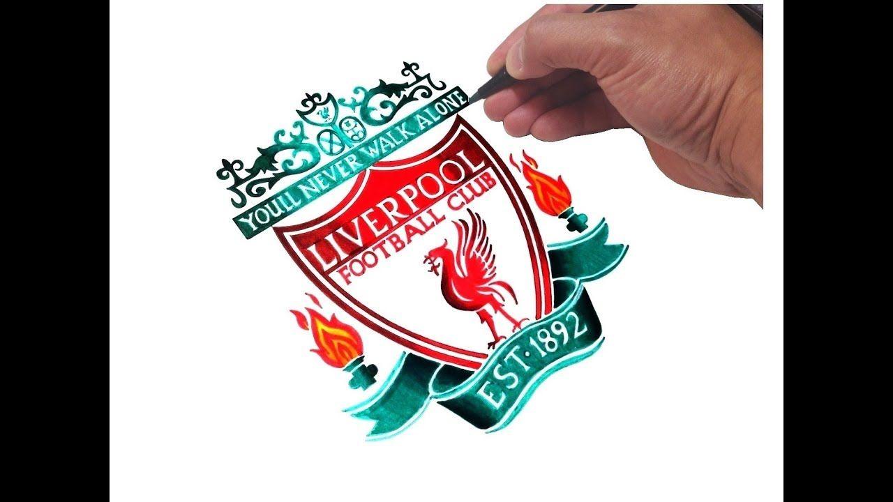 Liverpool Logo - How to Draw the Liverpool FC Logo - Best on Youtube!!! - YouTube