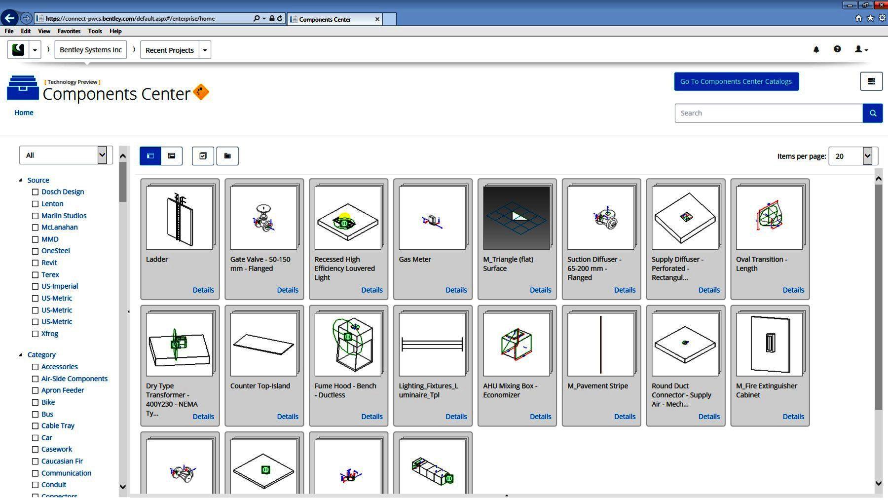 Bentley Systems Logo - Catalog and BIM Standards Cloud Service