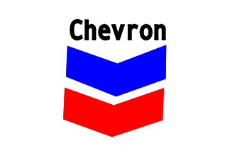 Chevron Oil Company Logo - House Flags of U.S. Shipping Companies: C