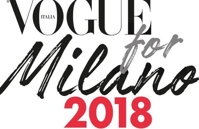 Vogue Logo - Vogue for Milano Marks 10th Anniversary