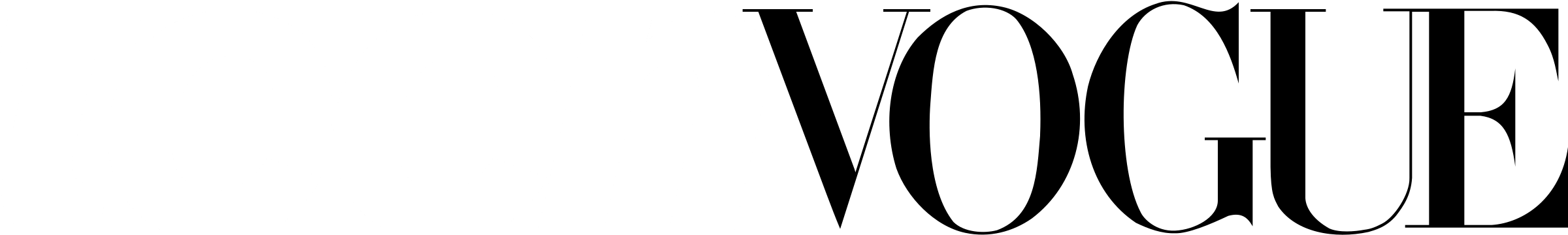 Vogue White Logo - TEEN Vogue Logo PNG Transparent & SVG Vector - Freebie Supply