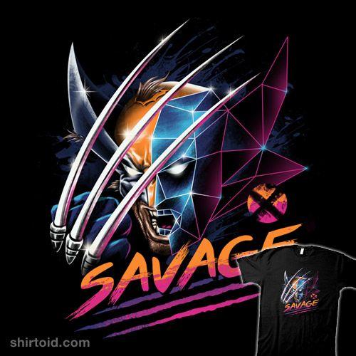 Savage King Logo - Savage | Shirtoid