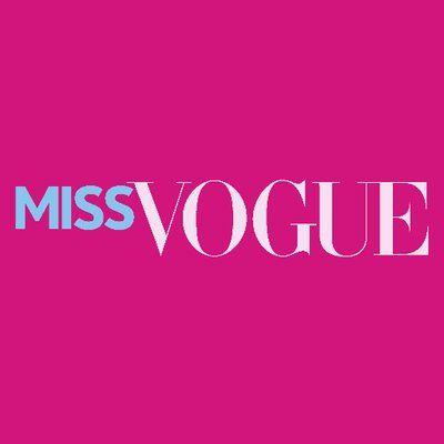 Vogue Logo - MISS VOGUE (@MissVogueUK) | Twitter
