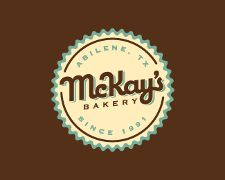 Brown Circle Logo - Pastry and Bakery Logos 35 - SOULTRAVELMULTIMEDIA