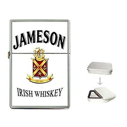 Irish Whiskey Logo - JAMESON IRISH WHISKEY Logo Flip Top Lighter: Sports