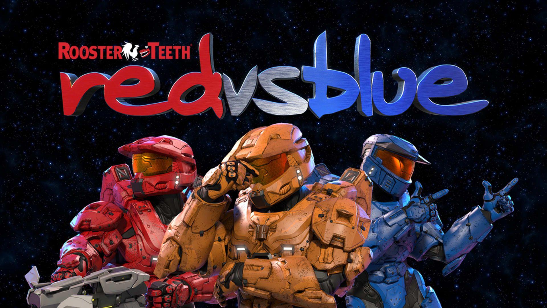 Red Vs. Blue Remastered Logo - Series Red vs. Blue - Rooster Teeth