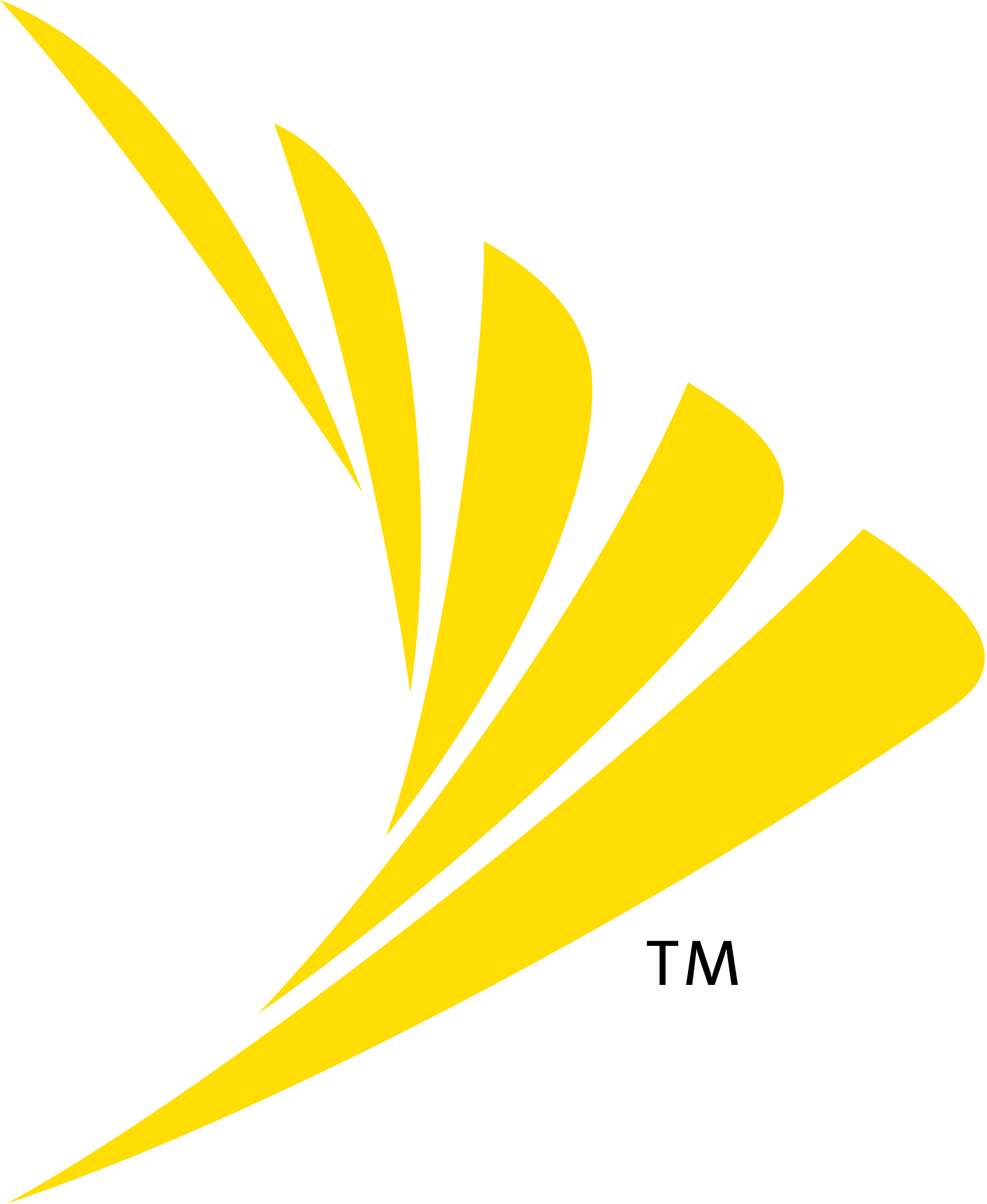 Yellow Wing Logo - Sprint Nextel Wing.svg