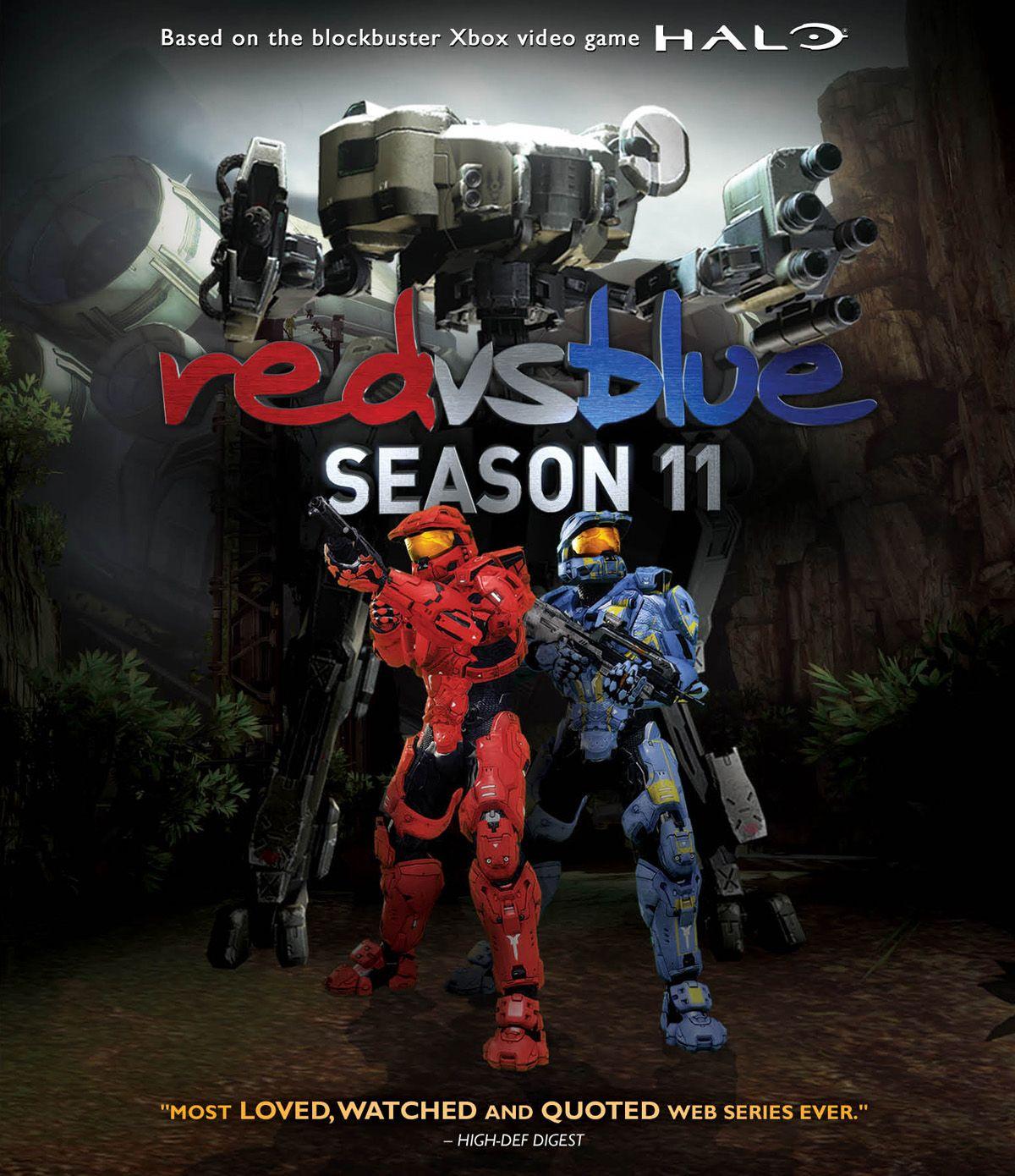Red Vs. Blue Remastered Logo - Red vs. Blue Season 11 - Flatiron Film Company - Cinedigm Entertainment