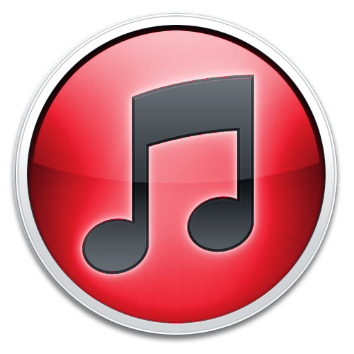 Red iTunes Logo - iTunes 10 Red Icon - iTunes 10 Icons - SoftIcons.com