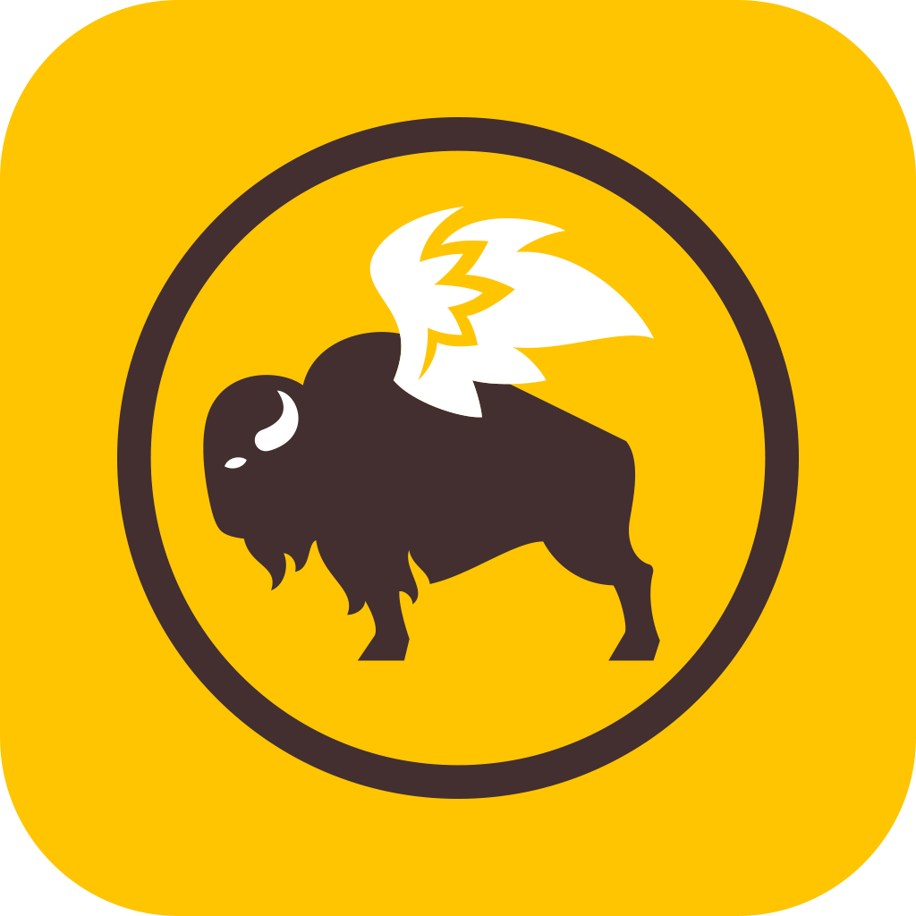 Yellow Wing Logo - Buffalo Wild Wings®. Wings. Beer. Sports