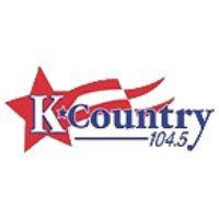 Country 104.5 Radio Logo - WKAK K Country 104.5 live to online radio and WKAK K
