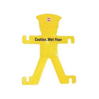 Little Yellow Man Logo - Addgards Minder Barrier Yellow | Safety Barriers | Screwfix.com