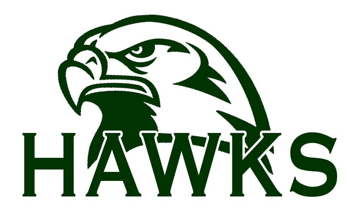 Green Hawk Logo - College Logos - CCCAA