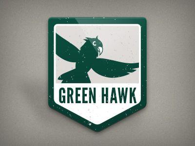 Green Hawk Logo - Green Hawk by Rumi S Whipple | Dribbble | Dribbble