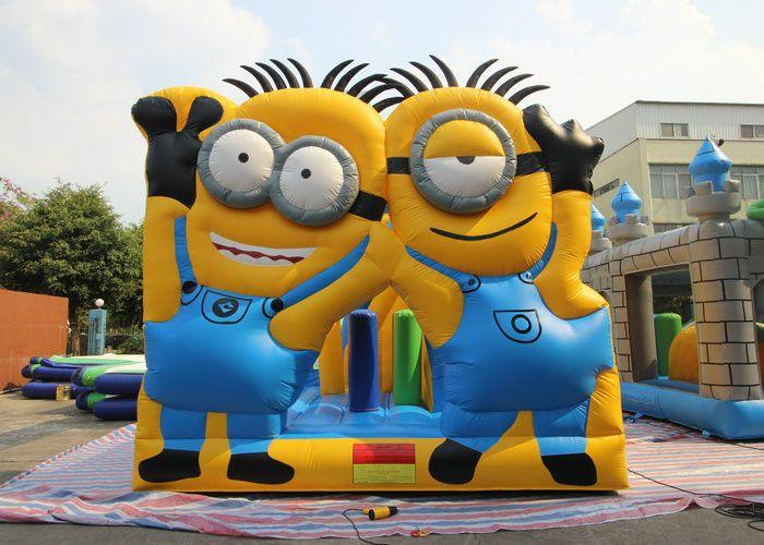 Little Yellow Man Logo - Minions Little Yellow Man Despicable Inflatable Bouncer Combo With ...