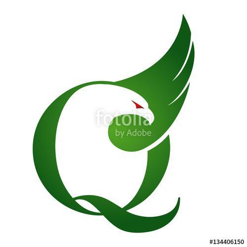 Green Hawk Logo - Green Hawk Strong Initial Q
