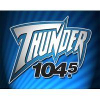 Country 104.5 Radio Logo - WGRX Thunder 104.5 live to online radio and WGRX Thunder