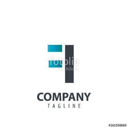 Fi Logo - Initial Letter FI Design Logo