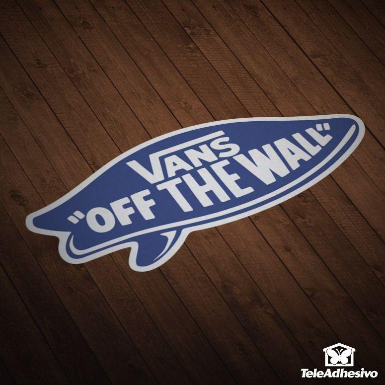 Off the Wall Car Logo - Aufkleber Vans off the wall 9. AUFKLEBER SURF LOGO