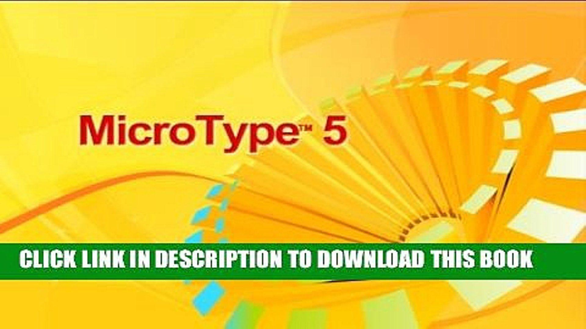 MicroType Logo - PDF] MicroType 5 Windows Individual License CD-ROM (with Quick Start ...