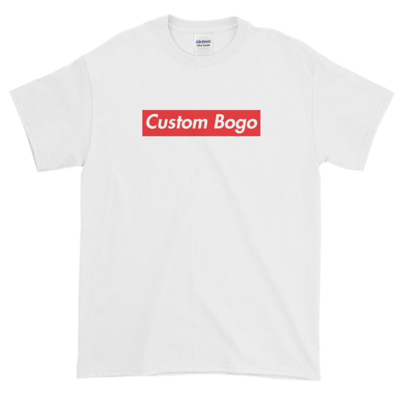 Custom Box Logo - Custom Box Logo T-Shirt - Personalize with your text - Supreme style ...