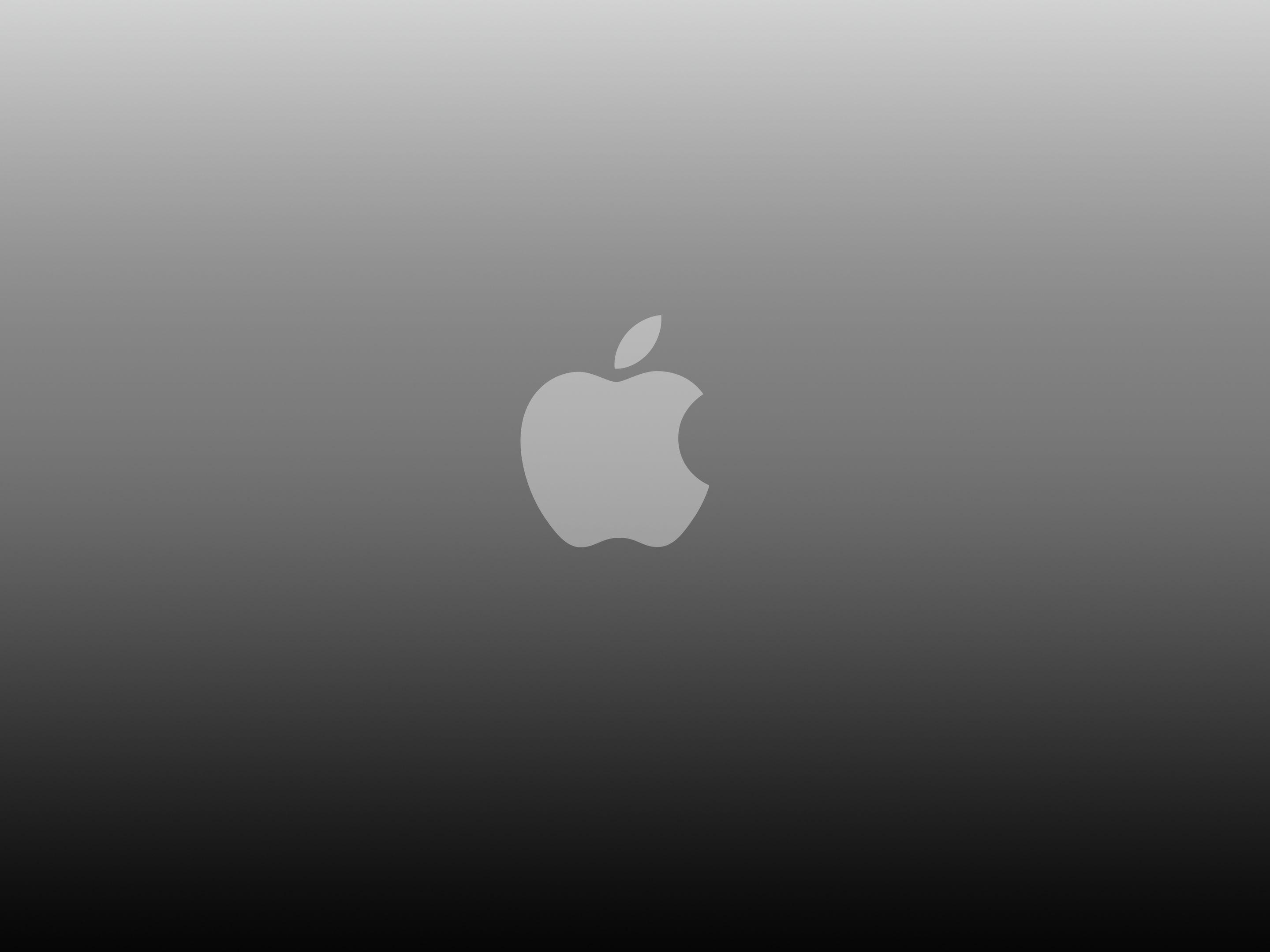 Silver Neon Apple Logo - Excellent Apple Logo Wallpaper