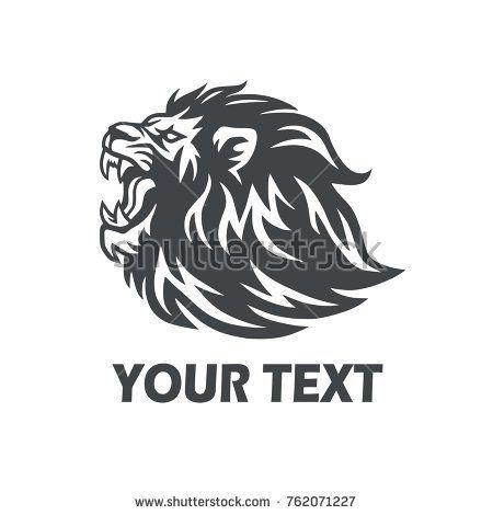Roaring Lion Logo - Roaring Lion Vector Icon Logo Template | LSA Lions | Lion, Lion ...