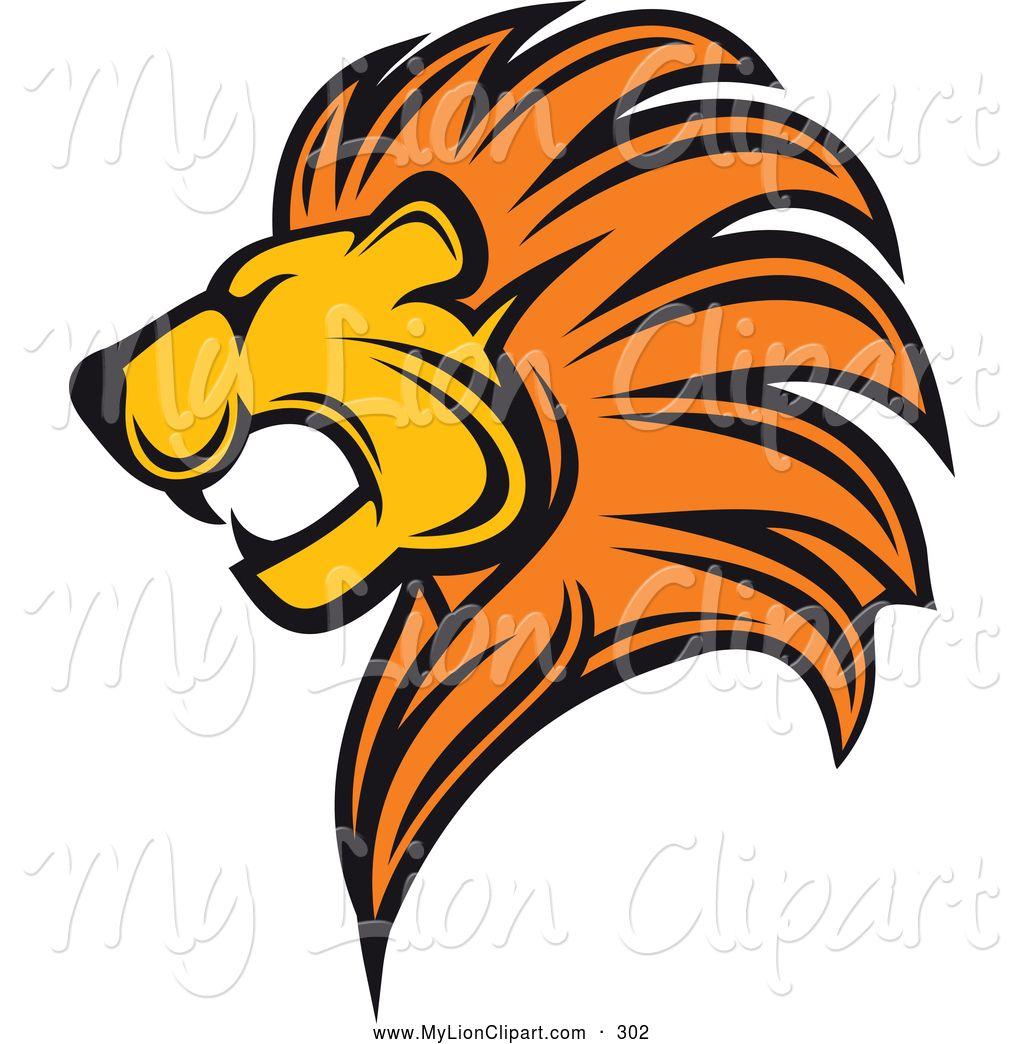 Roaring Lion Logo - Clipart of a Roaring Lion Logo Clipart Image