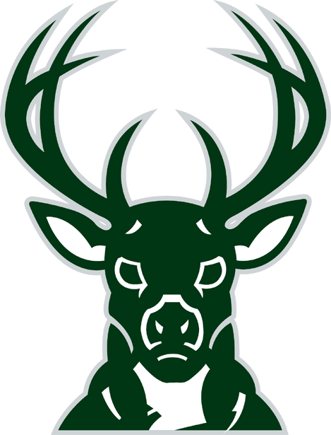 Deer Sports Logo - Milwaukee Bucks Alternate Logo - National Basketball Association ...