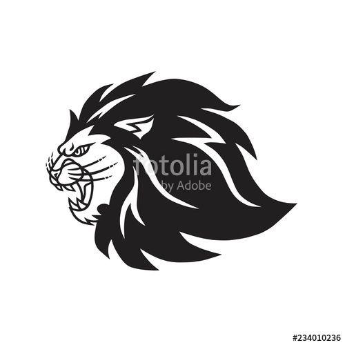 Roaring Lion Logo - Roaring Lion Logo Mascot Vector Icon Illustration