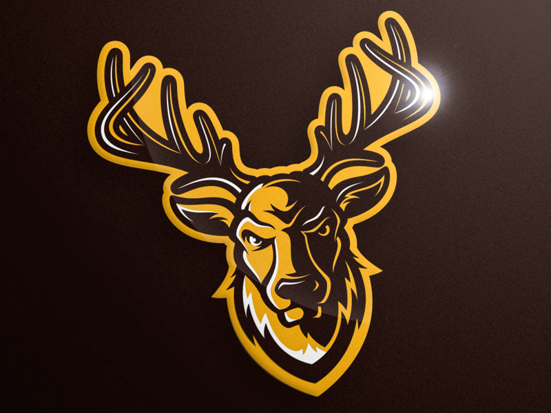 Deer Sports Logo - Deer mascot [unused concept] by Gergő Tobler