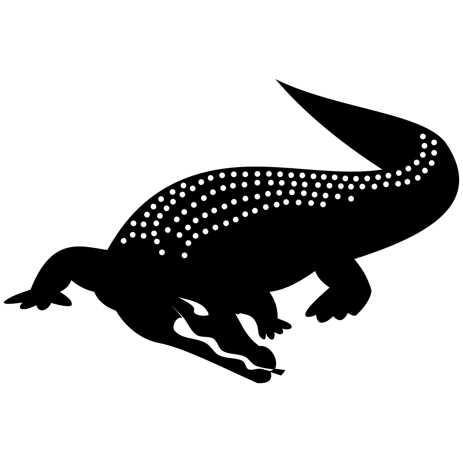 White Alligator Logo - PNG Crocodile Black And White Transparent Crocodile Black And White