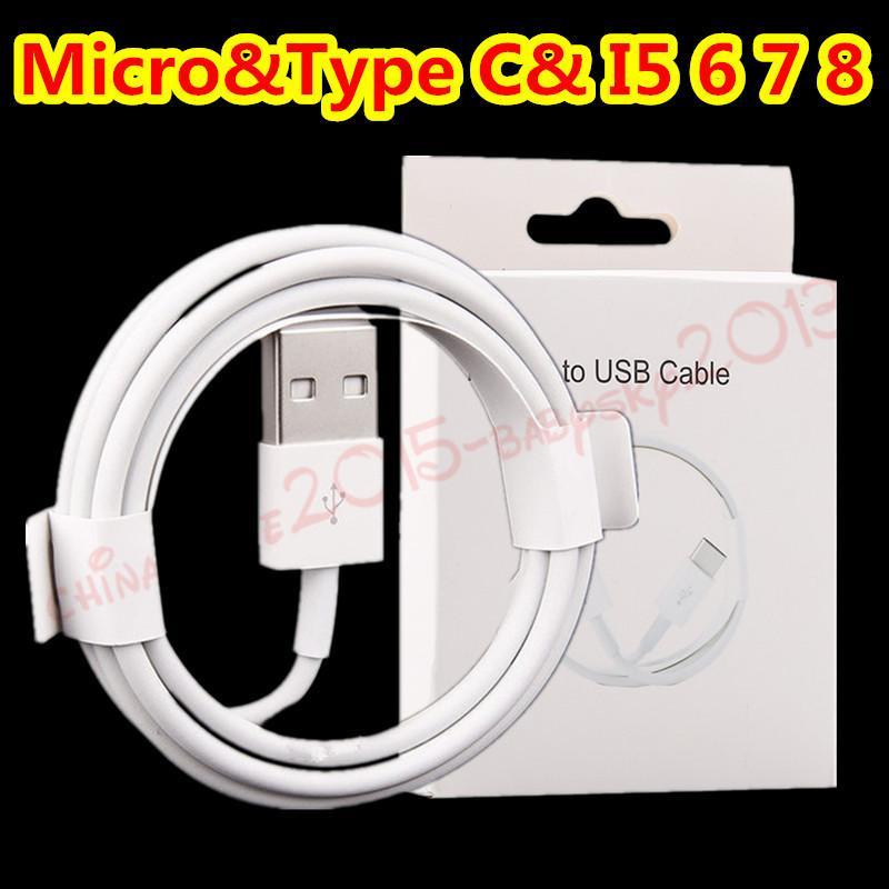 MicroType Logo - High Quality Cable Micro Type C Usb Cable White Data Charging Wire ...