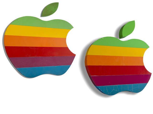 Silver Neon Apple Logo - Redesigning the Apple Logo