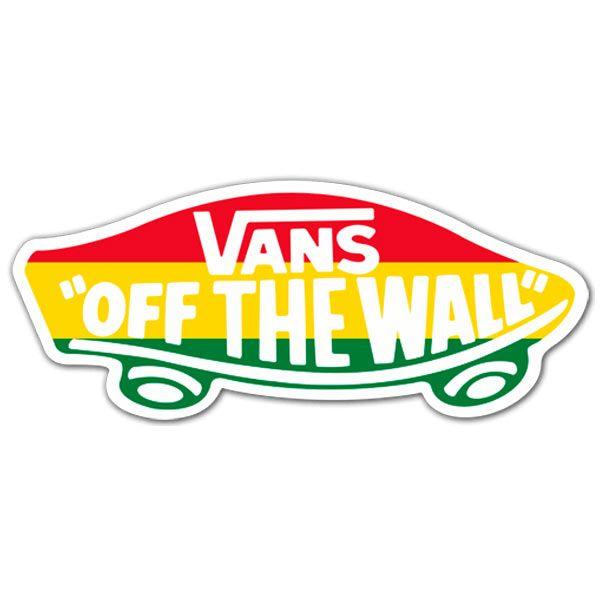 Vans Skate Logo - Sticker Surf Skate Vans off the wall 4 | MuralDecal.com