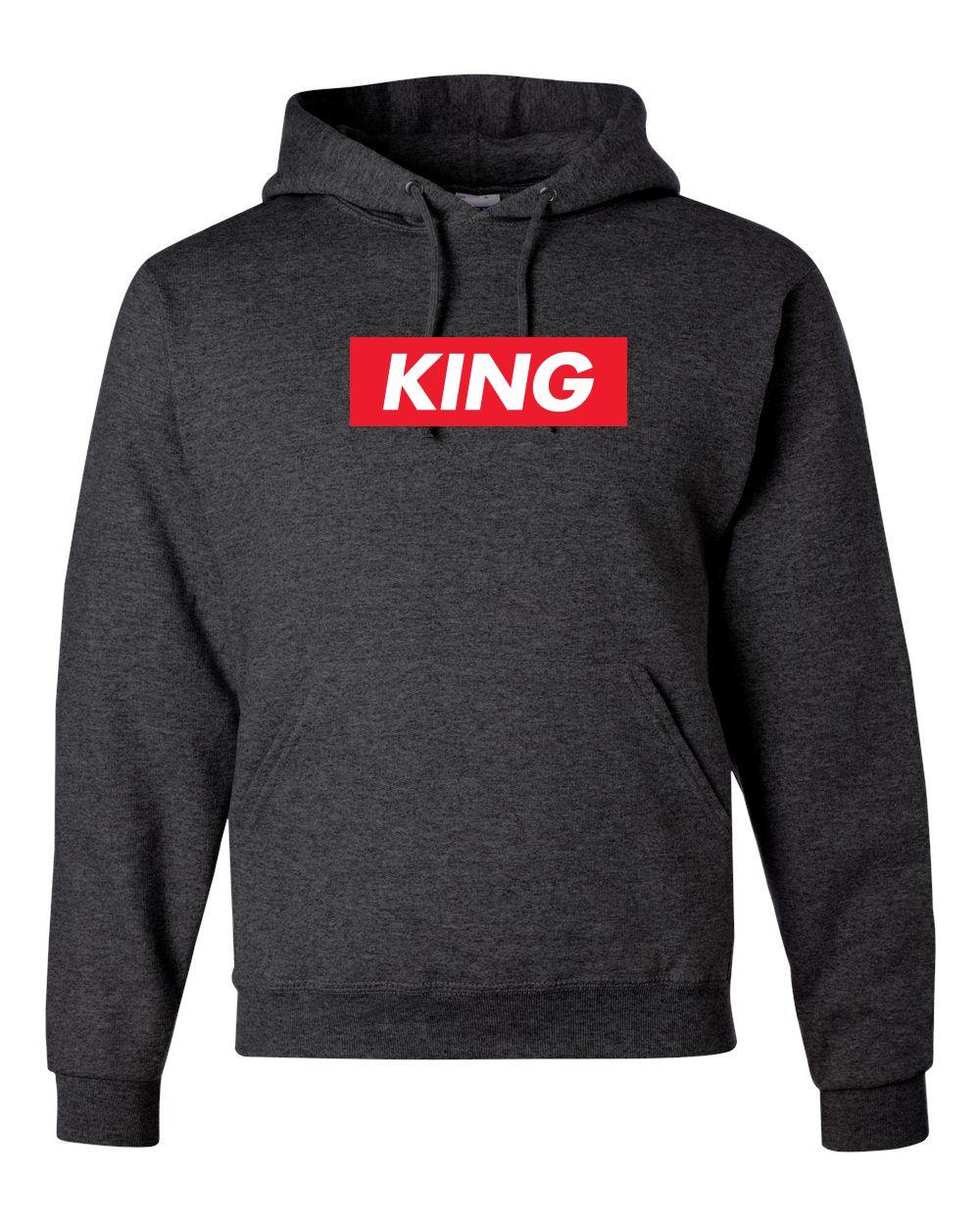 Savage King Logo - King Savage Logo Mens Graphic Hooded Sweatshirt Birthday Hoodie | eBay