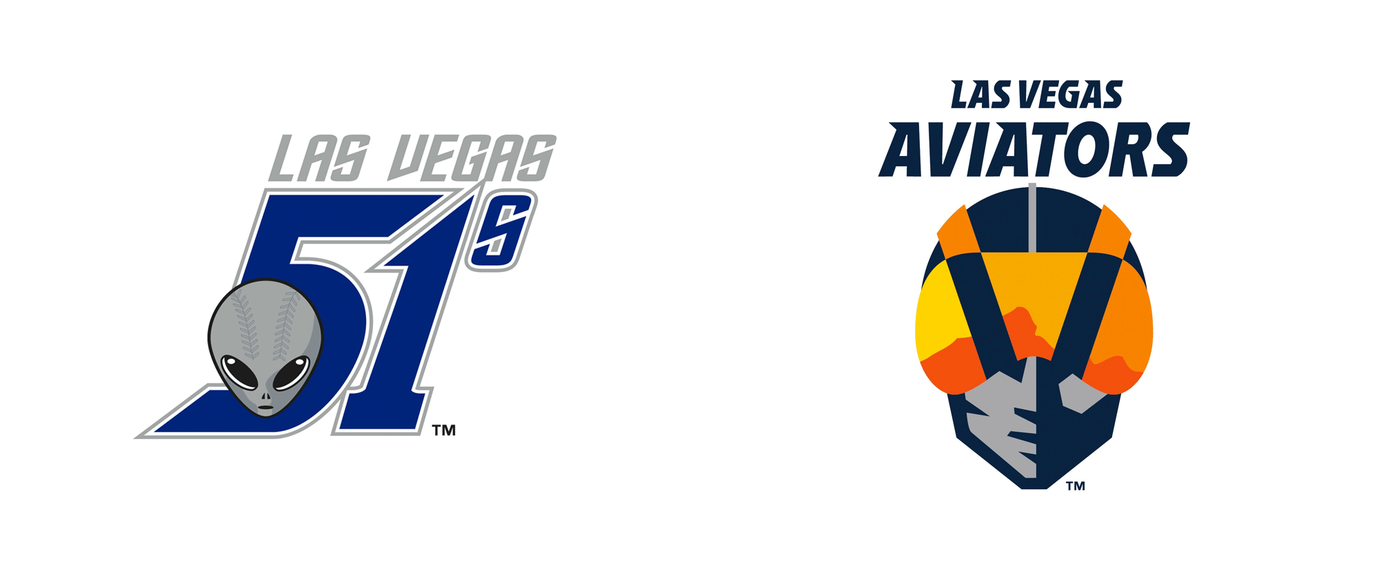 Las Vegas Logo - Brand New: New Name and Logo for Las Vegas Aviators