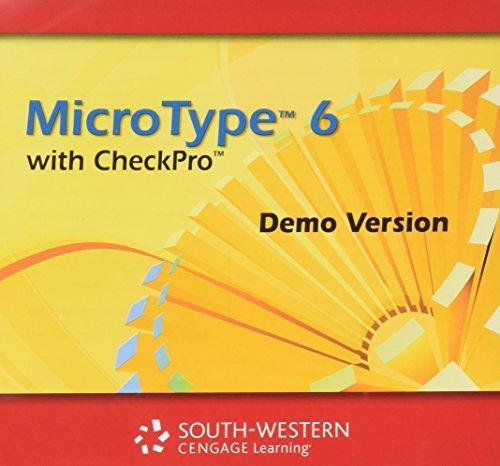 MicroType Logo - 9781111573294: MicroType 6 with Checkbook Pro Demo CD-ROM and Demo ...