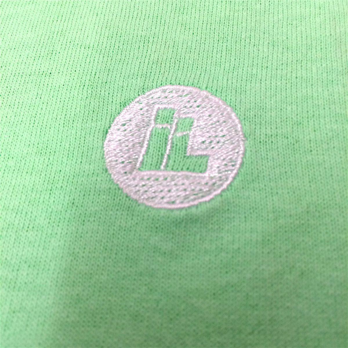 IL Dot Logo - Embroidered IL Dot Logo Tee (Mint Green)