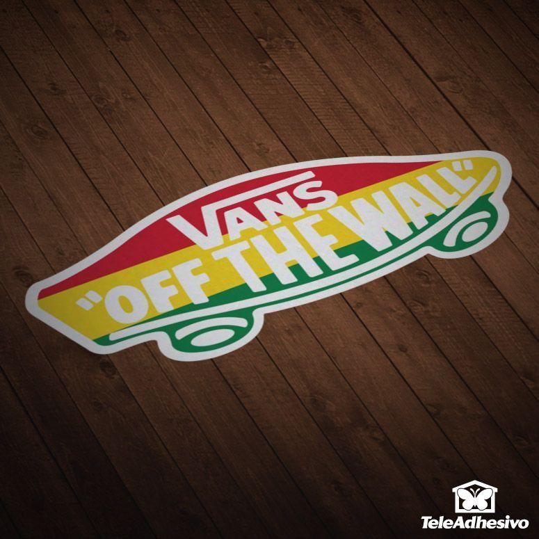 Off the Wall Car Logo - Car and Motorbike Stickers Vans off the wall 4