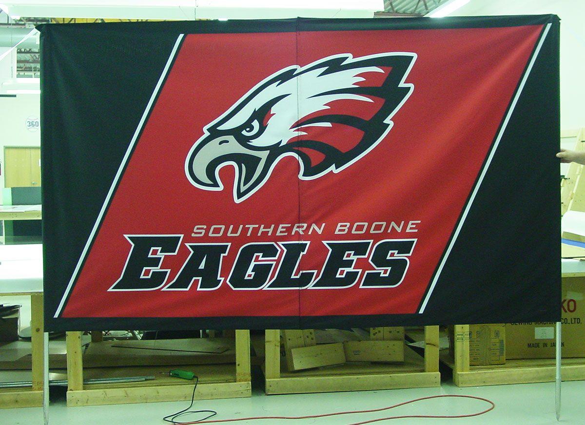 Southern Boone Eagle Logo - Breakaway Photo Gallery. Flags & Cheer. SchoolPride®