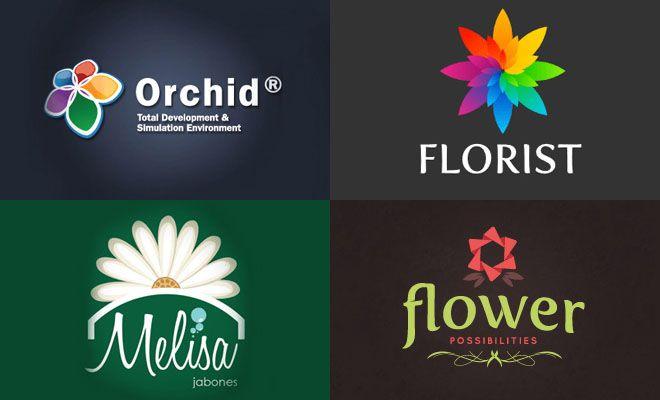 Famous Flower Logo - Creative Flower Logo design Inspiration